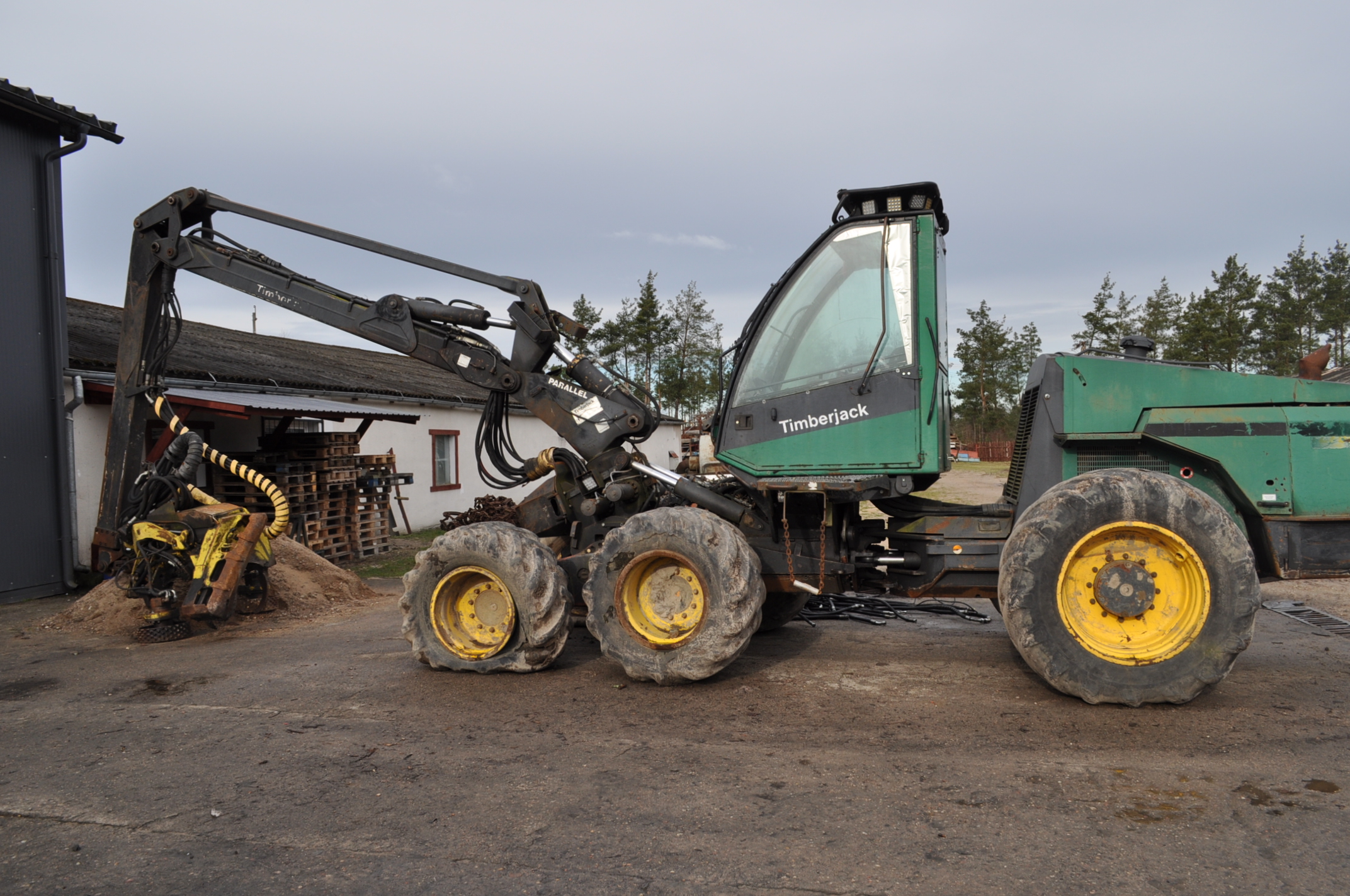 Timberjack 1270C na części