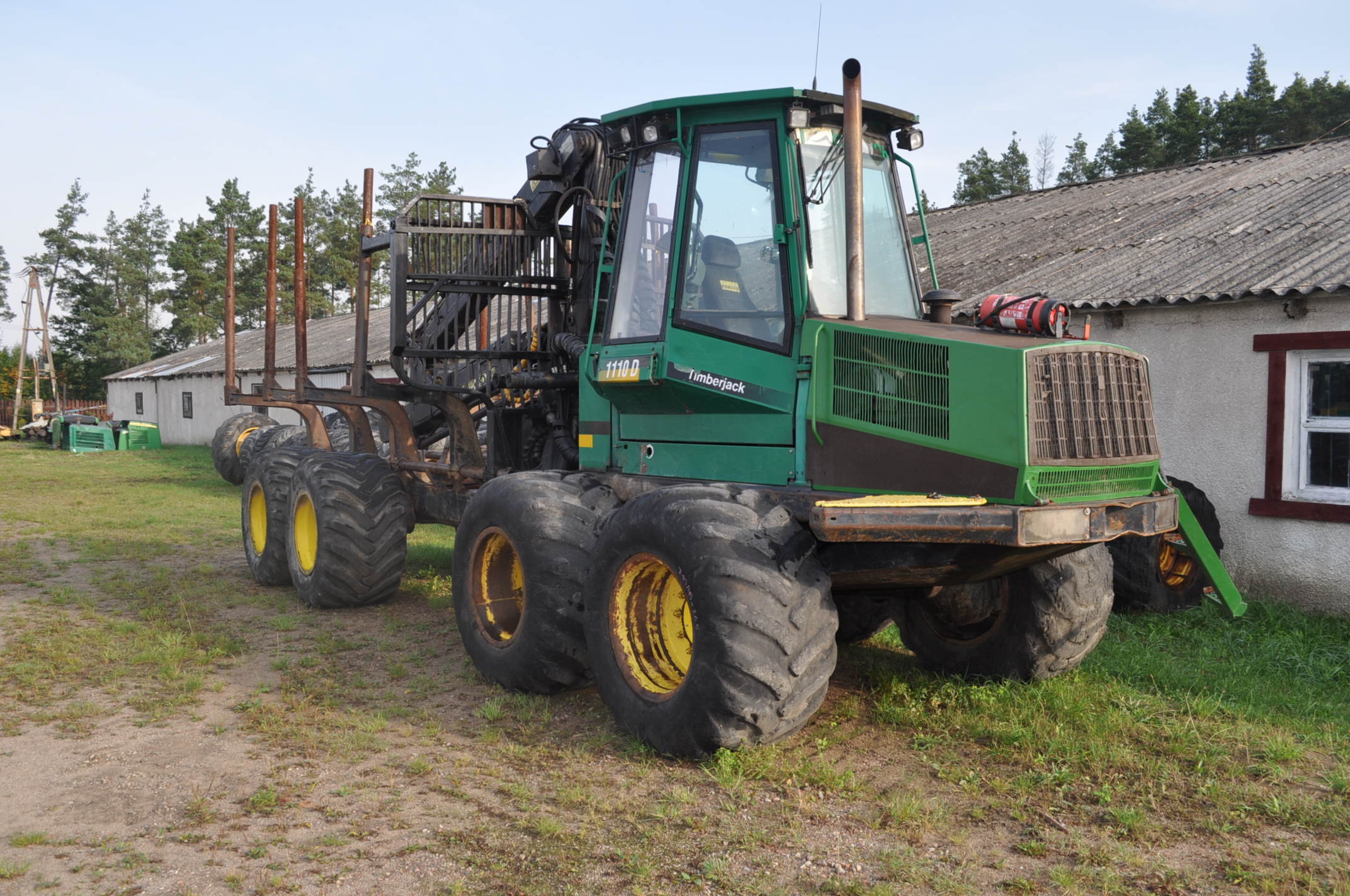 Timberjack 1110C Forwarder
